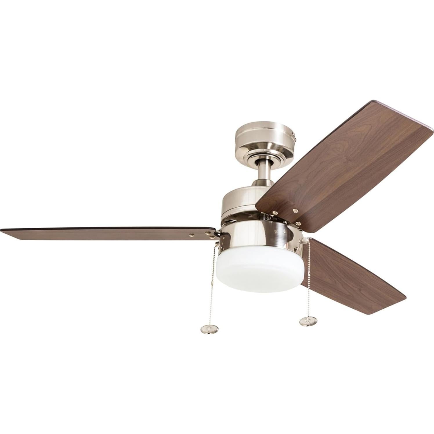 Ventilador de Techo Prominence Home Reston 106.68 cm LED Níquel