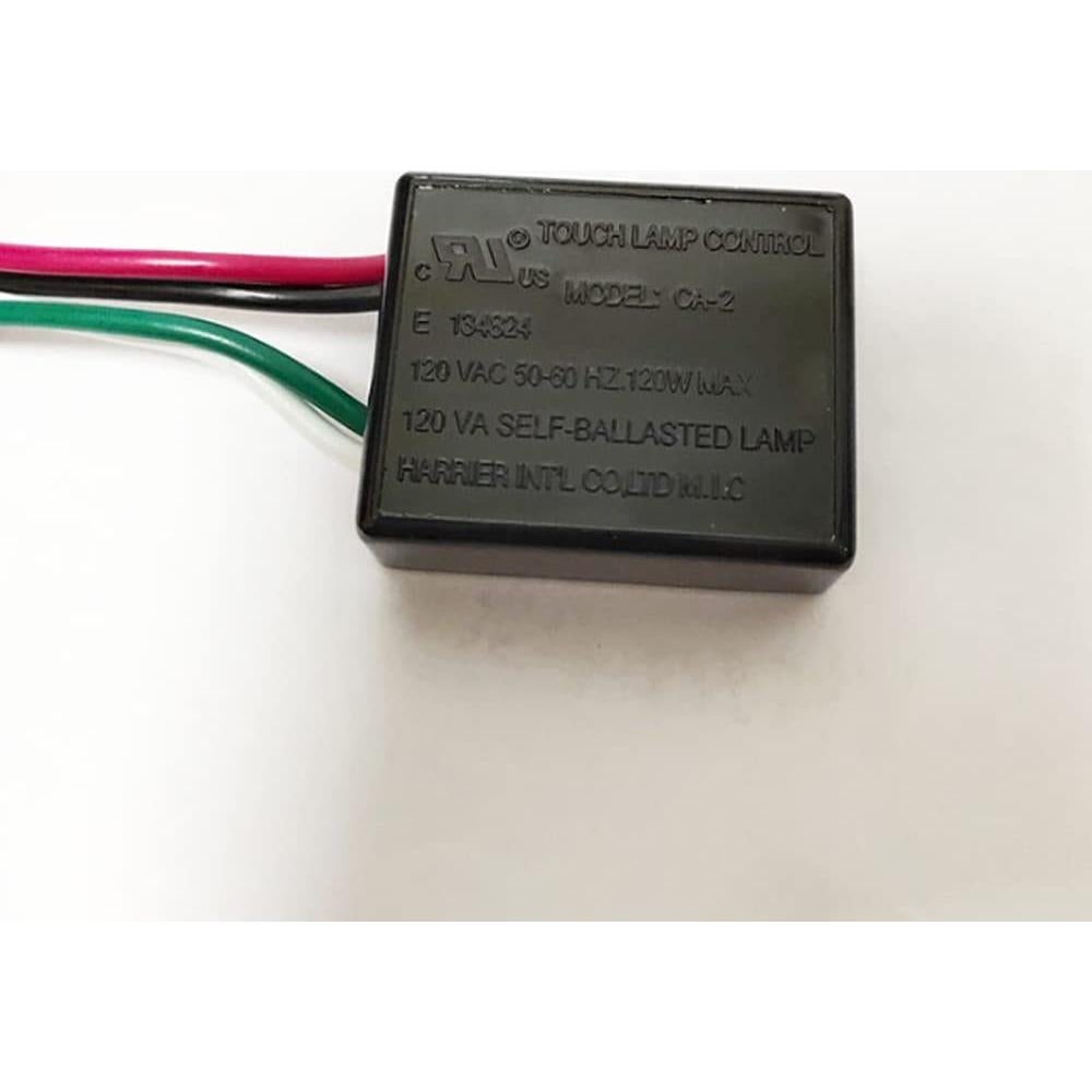 Interruptor Táctil SaiDian 2 Pcs 120V Regulador de Luz LED