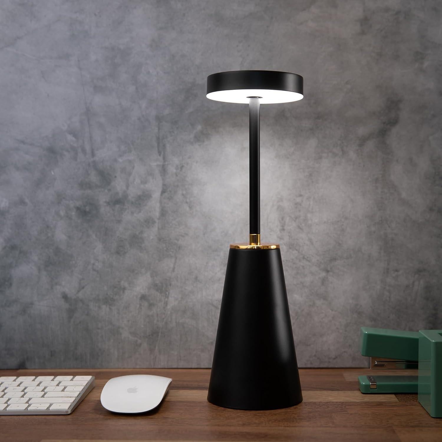 Lámpara de Mesa Inalámbrica LED Joyful - Recargable USB-C 30cm