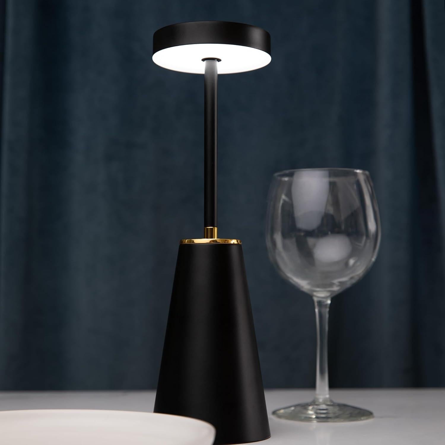 Lámpara de Mesa Inalámbrica LED Joyful - Recargable USB-C 30cm