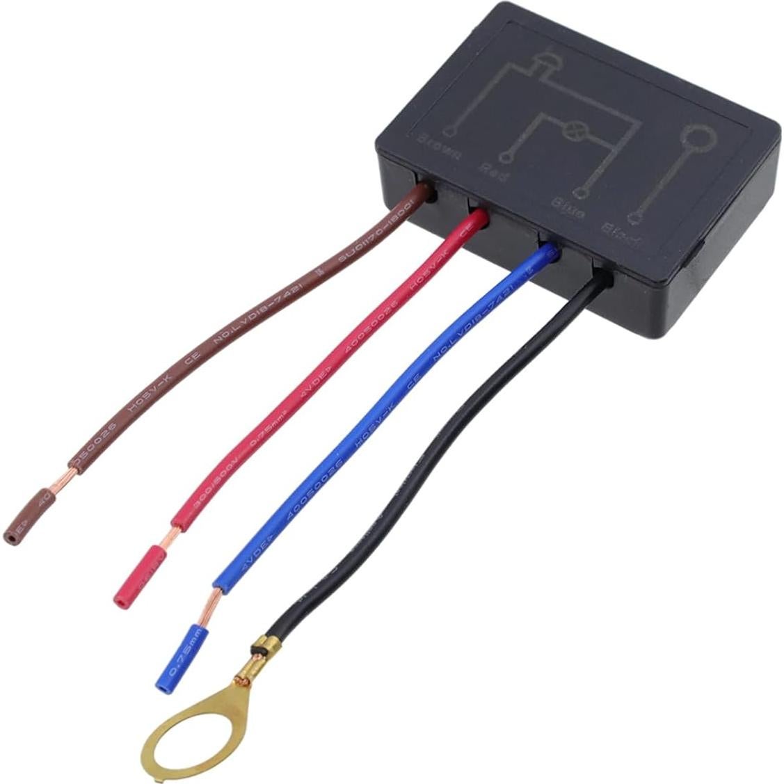 Interruptor de lámpara táctil Chinflly 1A 100W 4 etapas