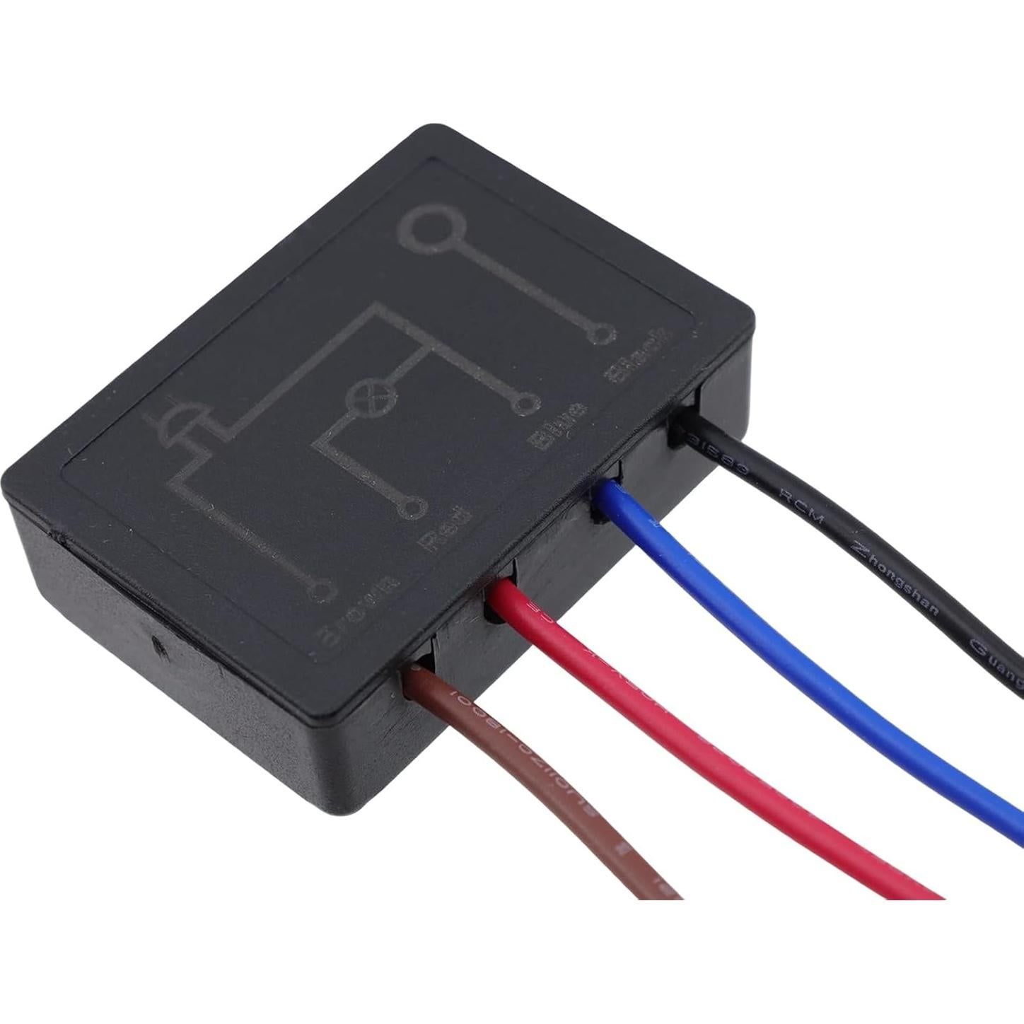 Interruptor de lámpara táctil Chinflly 1A 100W 4 etapas