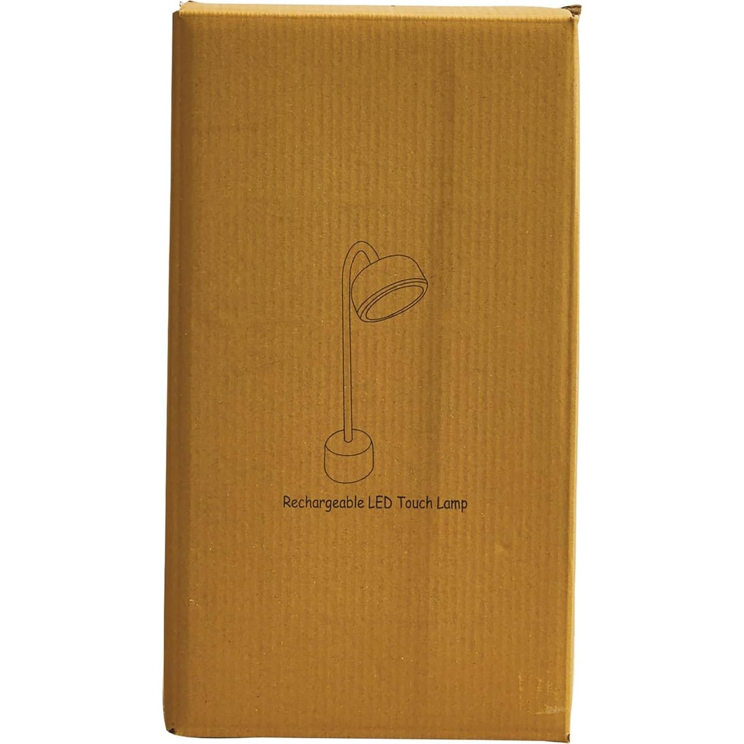 Lámpara de Mesa LED Creative Co-Op Dorada con Sensor Táctil