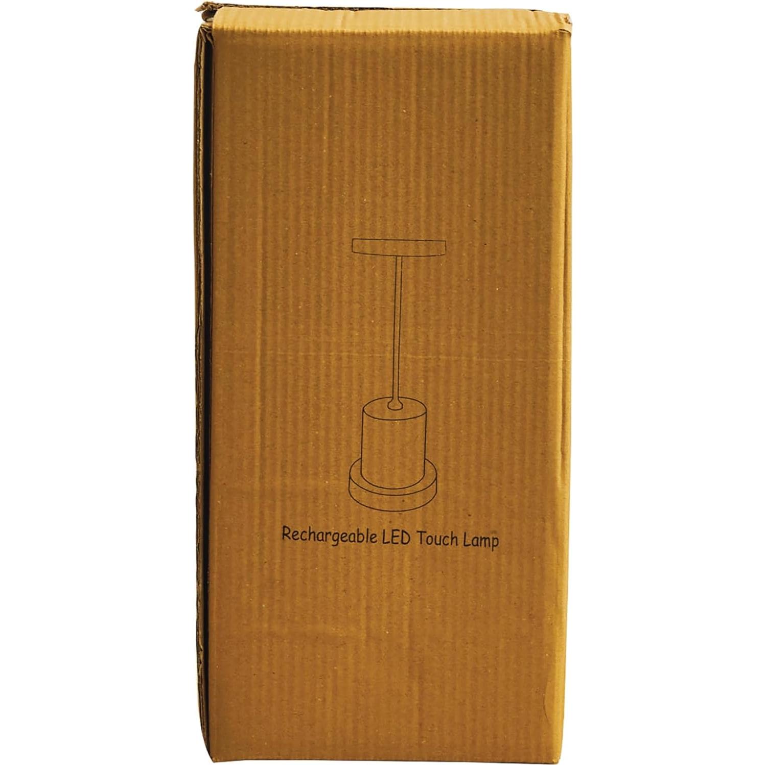 Lámpara de Mesa LED Creative Co-Op Dorada con Sensor Táctil