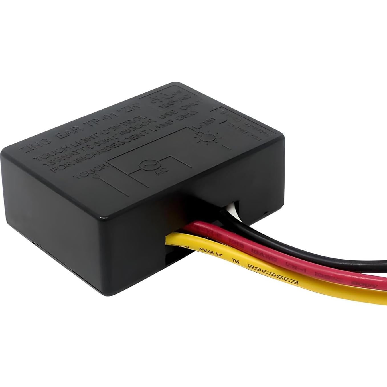 Interruptor Táctil Regulador 150W Zing Ear TP-01 para Lámparas