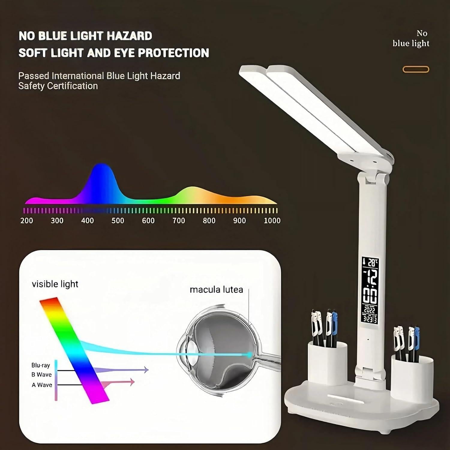 Lámpara de Escritorio LED CHICRAYS PRO ONE 2025 3 Niveles Brillo