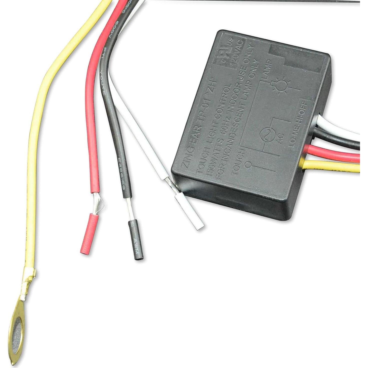 Interruptor Táctil Zing Ear TP-01 ZH Regulador 150W 120V