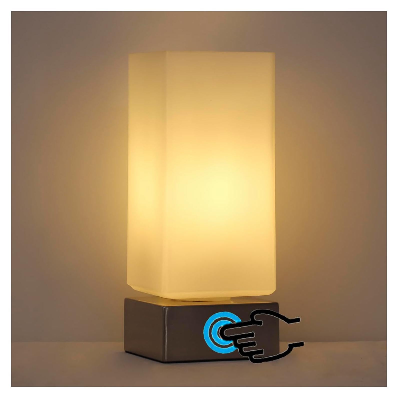 Lámpara de Mesa Moderna L-Juicwe 25.4 cm Control Táctil