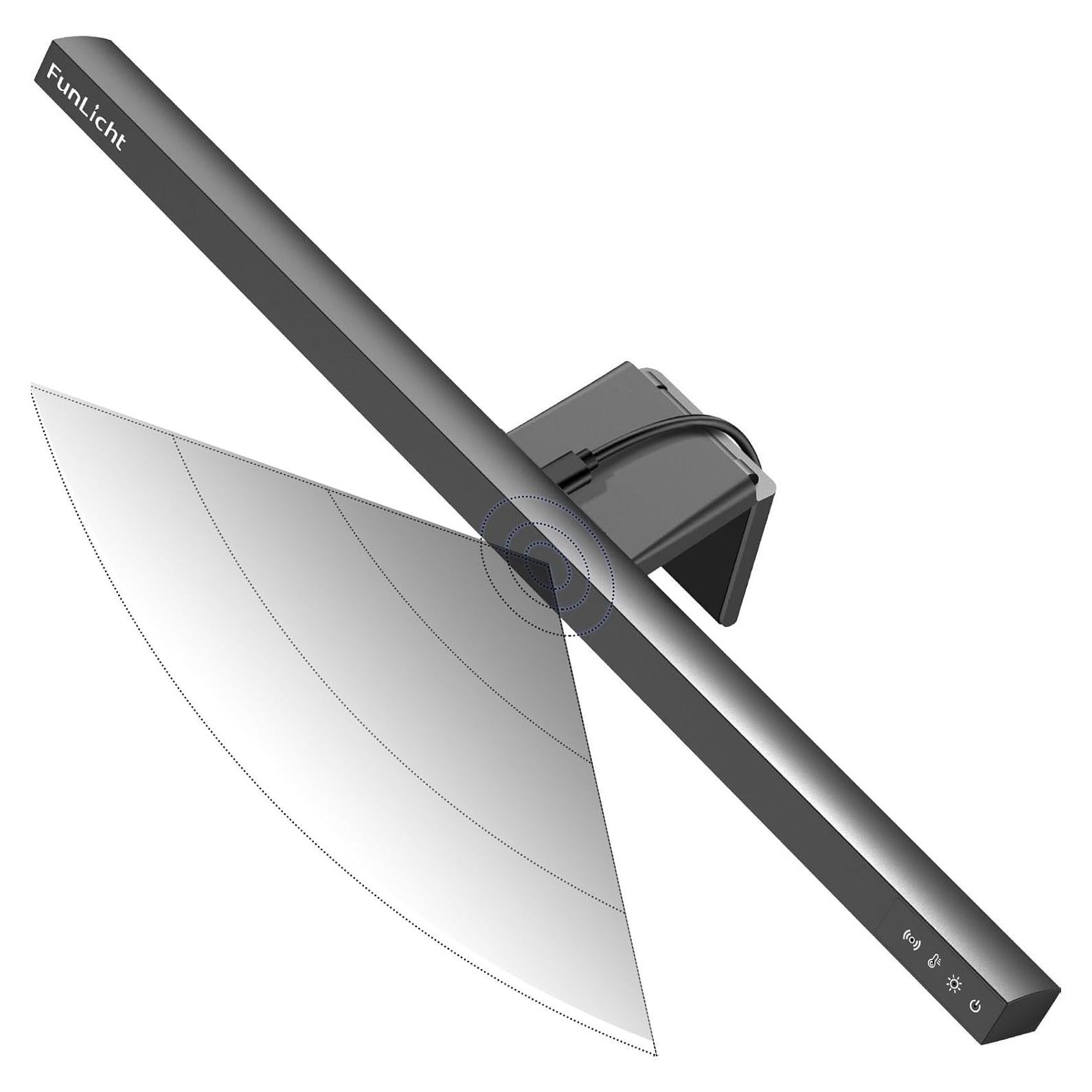 Barra de Luz para Monitor Funlicht Glow 43.94cm Sensor Automático