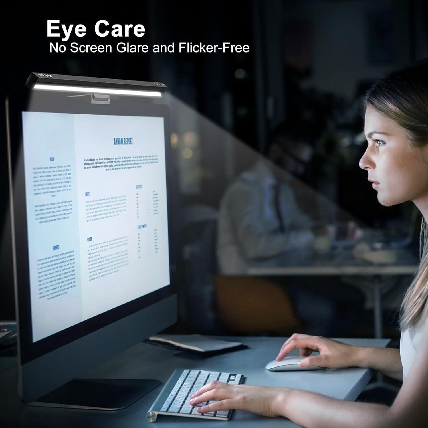 Barra de Luz para Monitor Funlicht Glow 43.94cm Sensor Automático