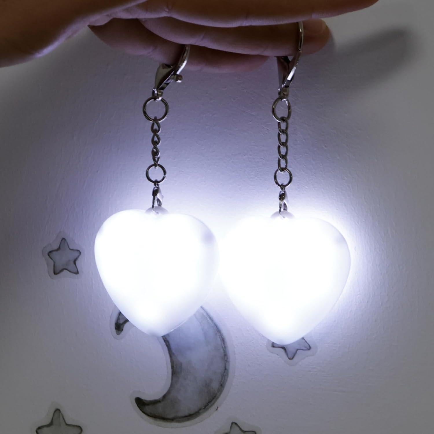 Luz Brillante para Bolso Corazón MENDILFK - 6x5cm LED Táctil