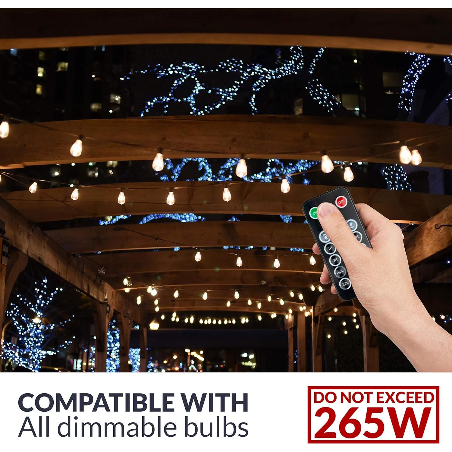 Control Remoto Inalámbrico para Atenuador de Luces LED Newhouse 265W