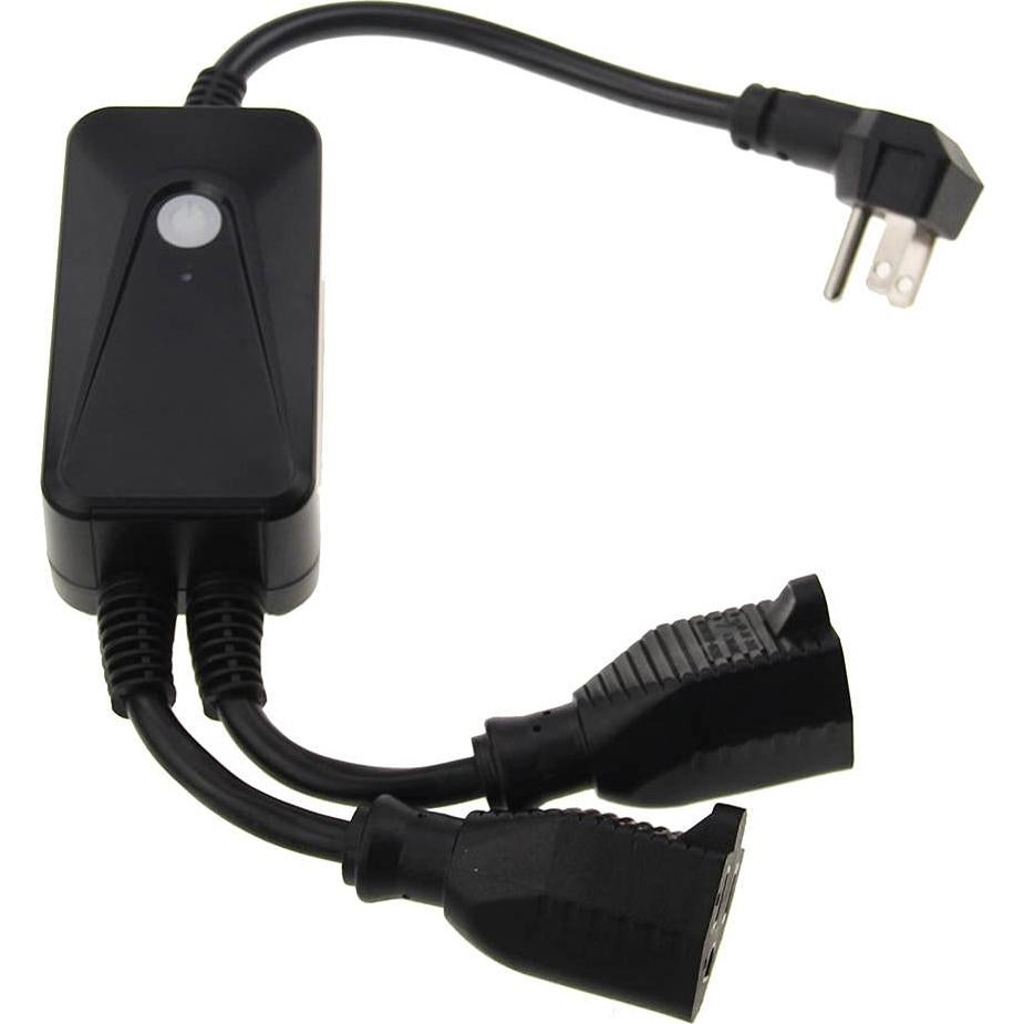 Dimmer Inteligente Ironsmith 400W Impermeable con 2 Receptáculos