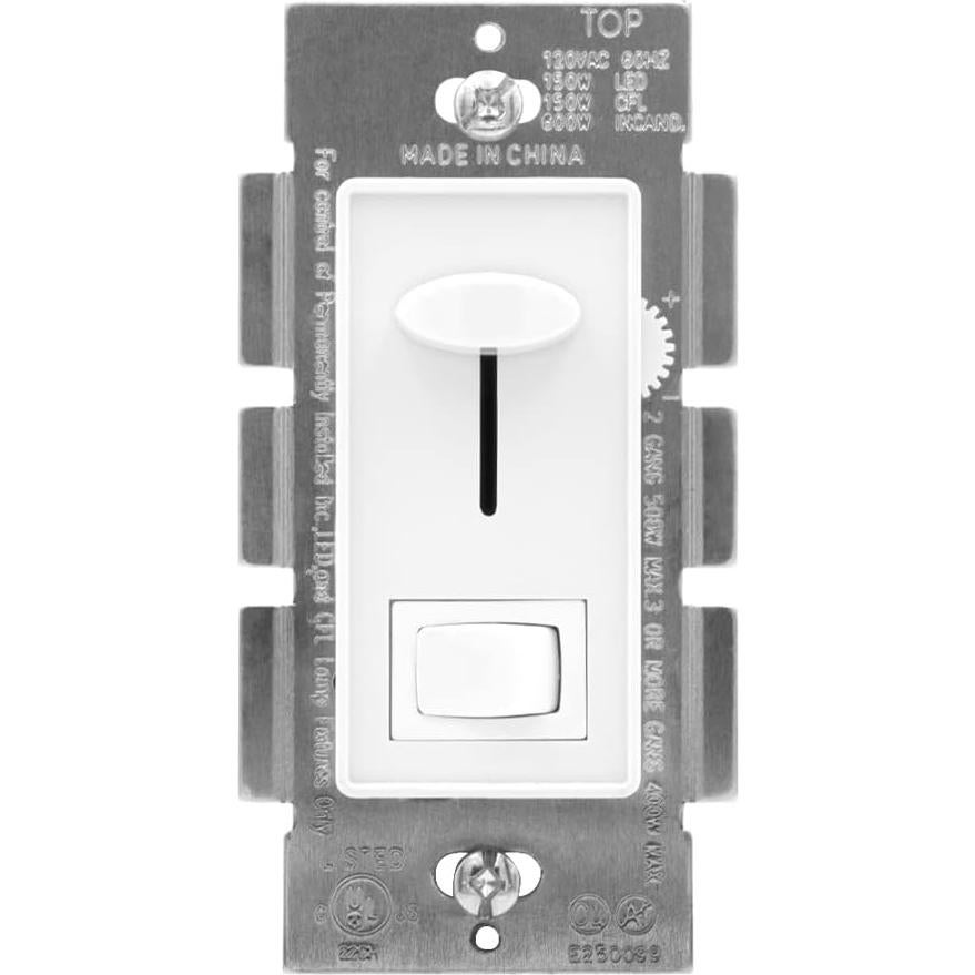 Interruptor de Luz Regulable Maxxima MEW-DM600 Blanco 600W