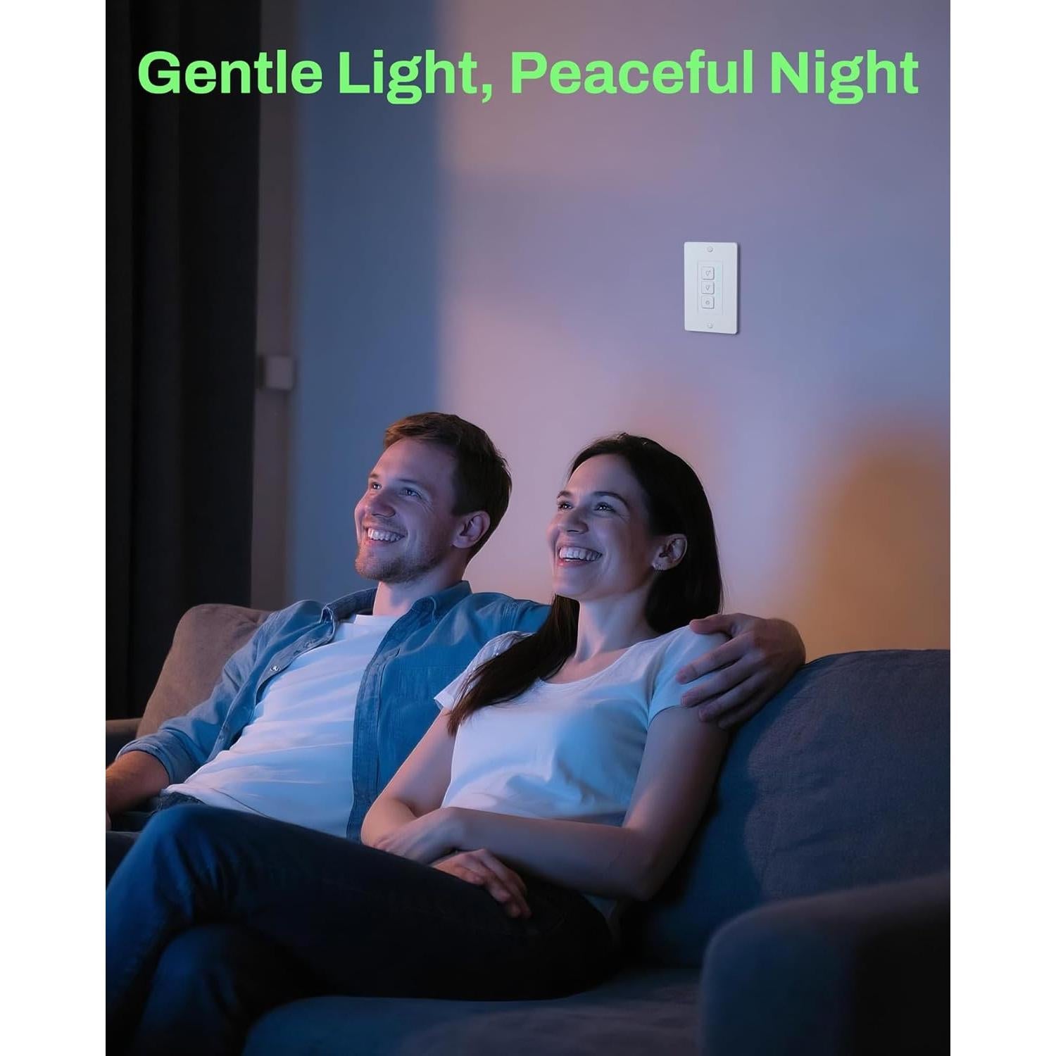 Interruptor Regulador de Luz BN-LINK CP-UWLD28 Blanco 125VAC