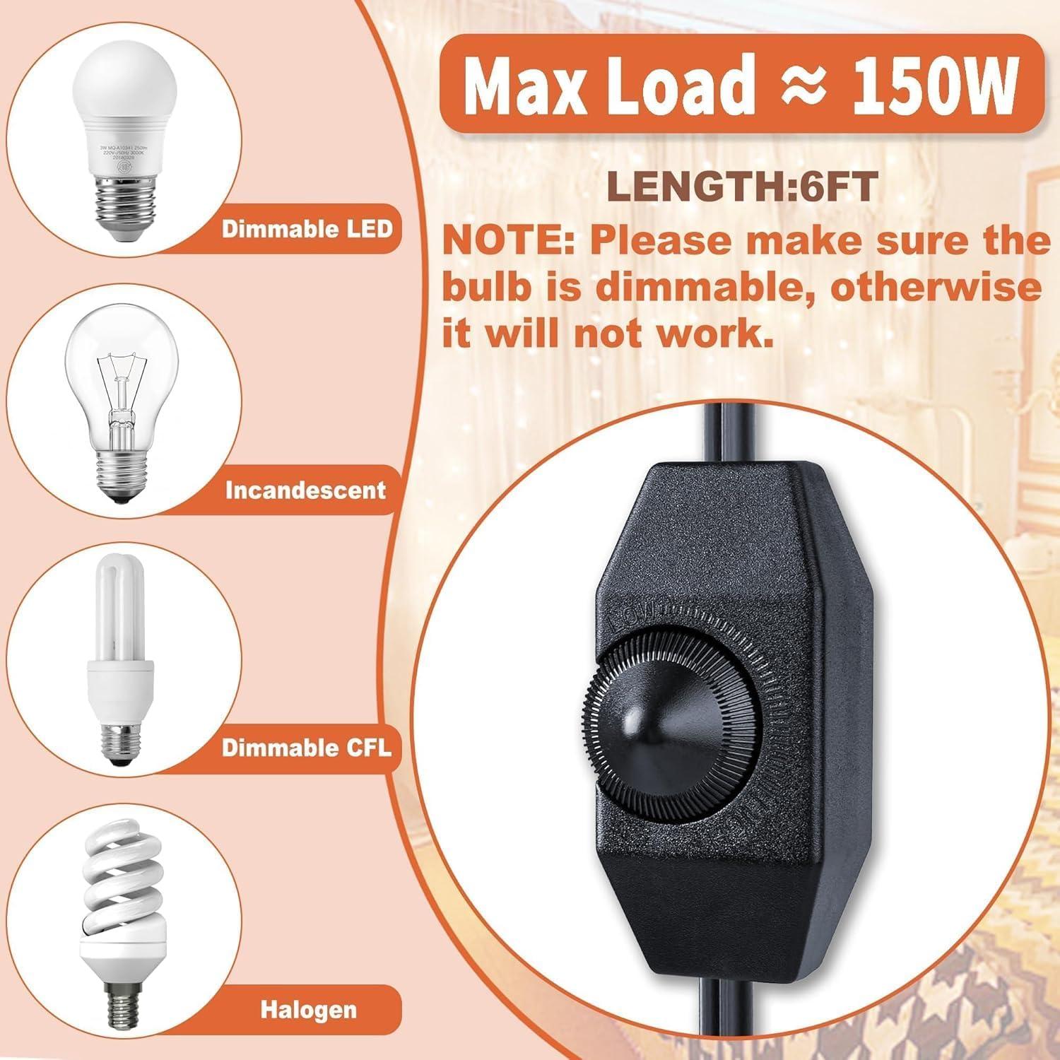 Cable de Extensión Regulador Fiabtool 1.8m Negro 150W