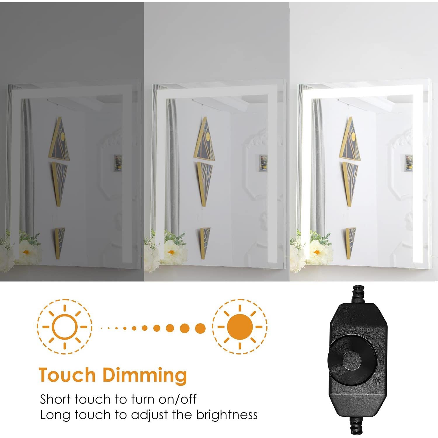 Interruptor Regulador LED Onite 2PCS USB 1m Ajustable