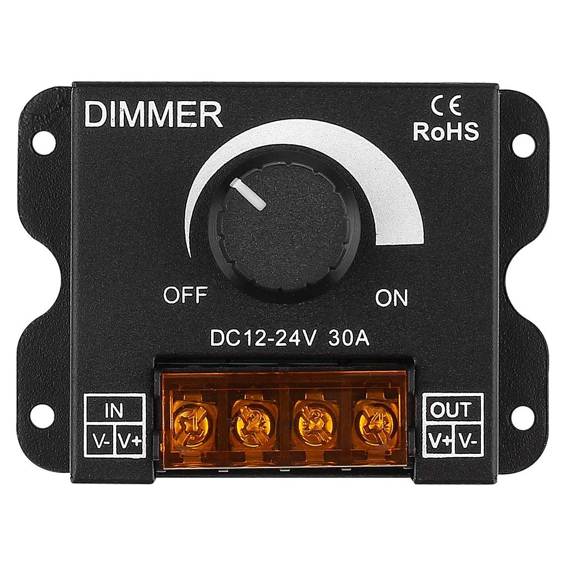 Controlador de Atenuación LED SUPERNIGHT 12-24V 30A PWM