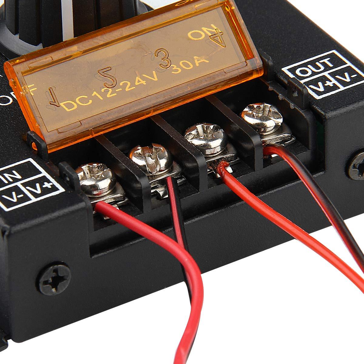 Controlador de Atenuación LED SUPERNIGHT 12-24V 30A PWM