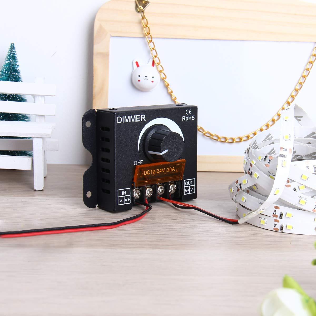 Controlador de Atenuación LED SUPERNIGHT 12-24V 30A PWM