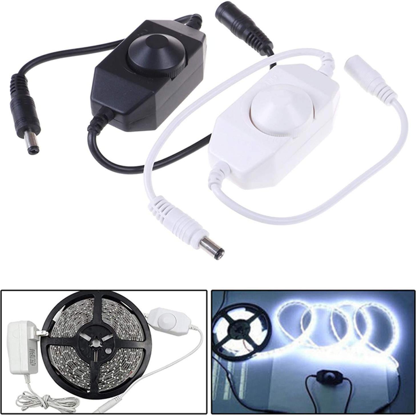 Interruptor Regulador de LED Maxmoral Negro DC 12-24V 2A