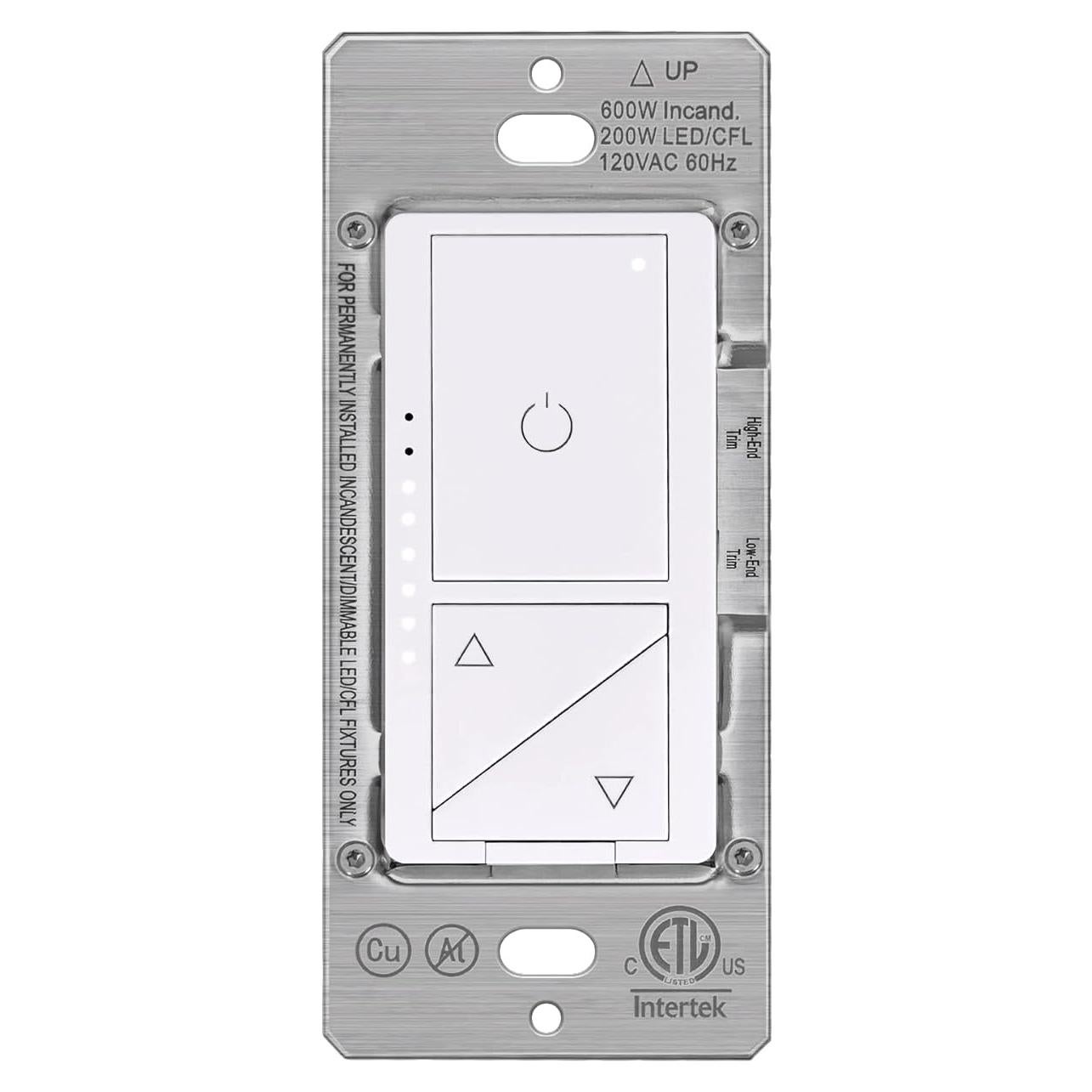 Interruptor Regulador Digital BESTTEN 1 Polo 3 Vías LED Blanco