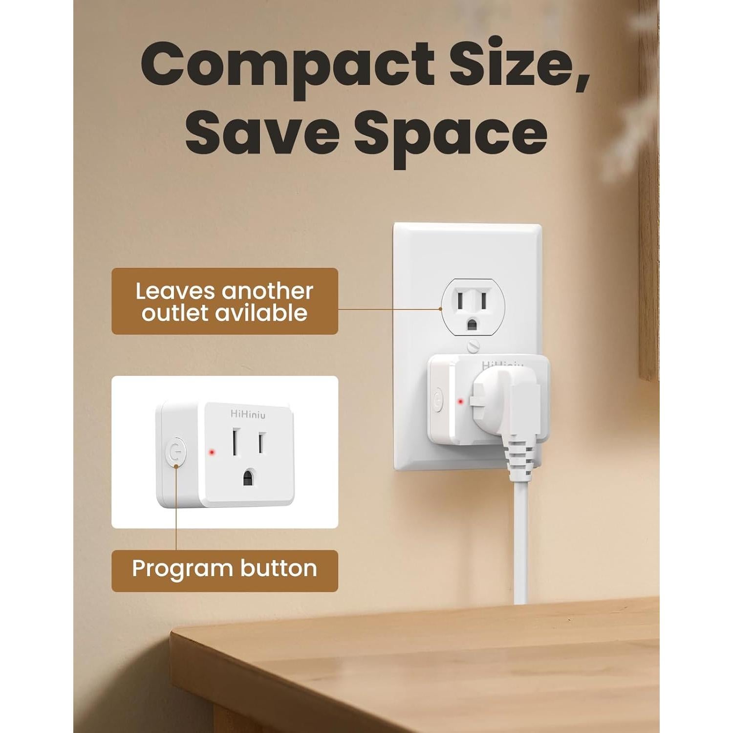 Interruptor de Luz Inalámbrico HiHiniu SW-AK1, 300 Pies RF