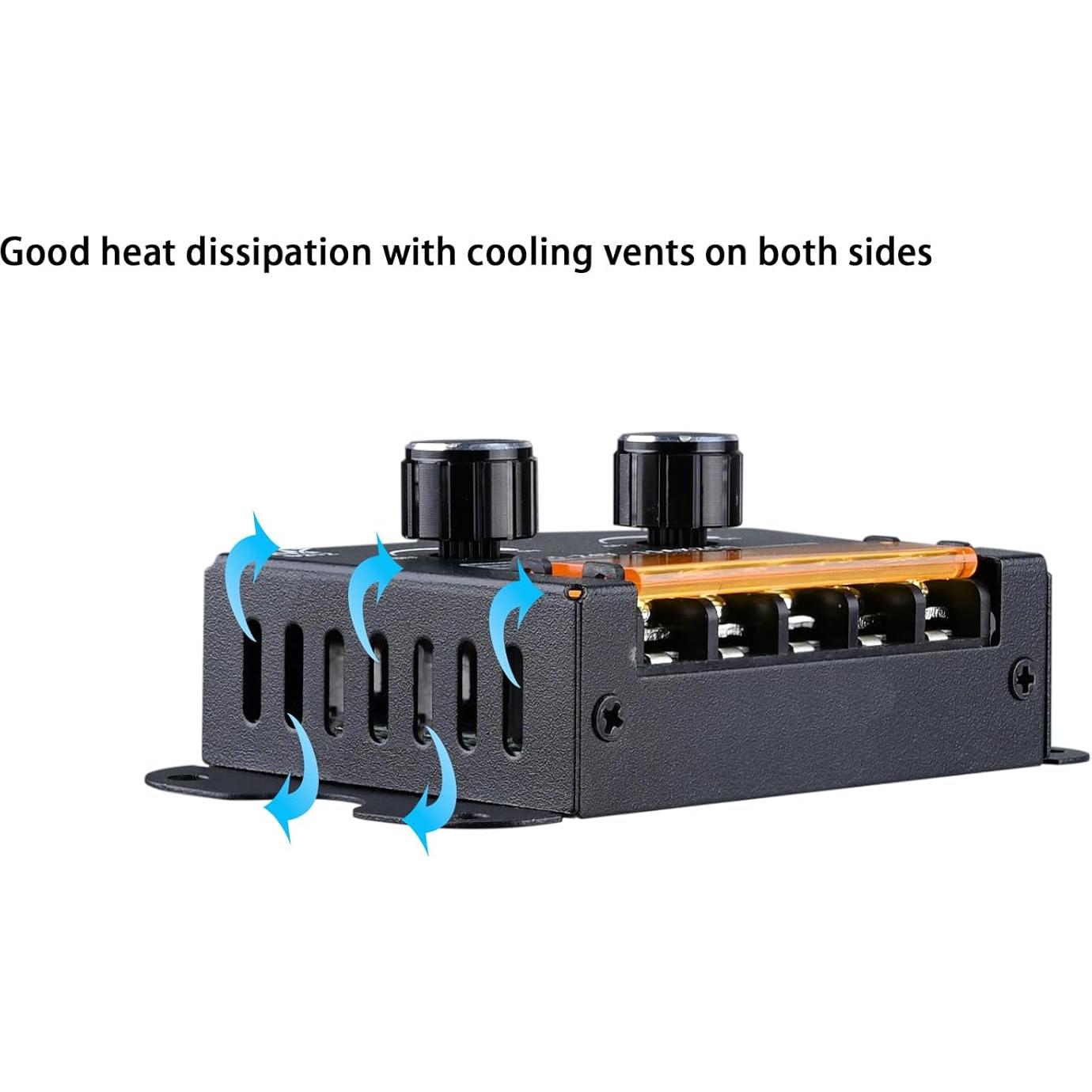 Regulador LED TOPAI Doble Perilla 5-24V 30A Control Independiente