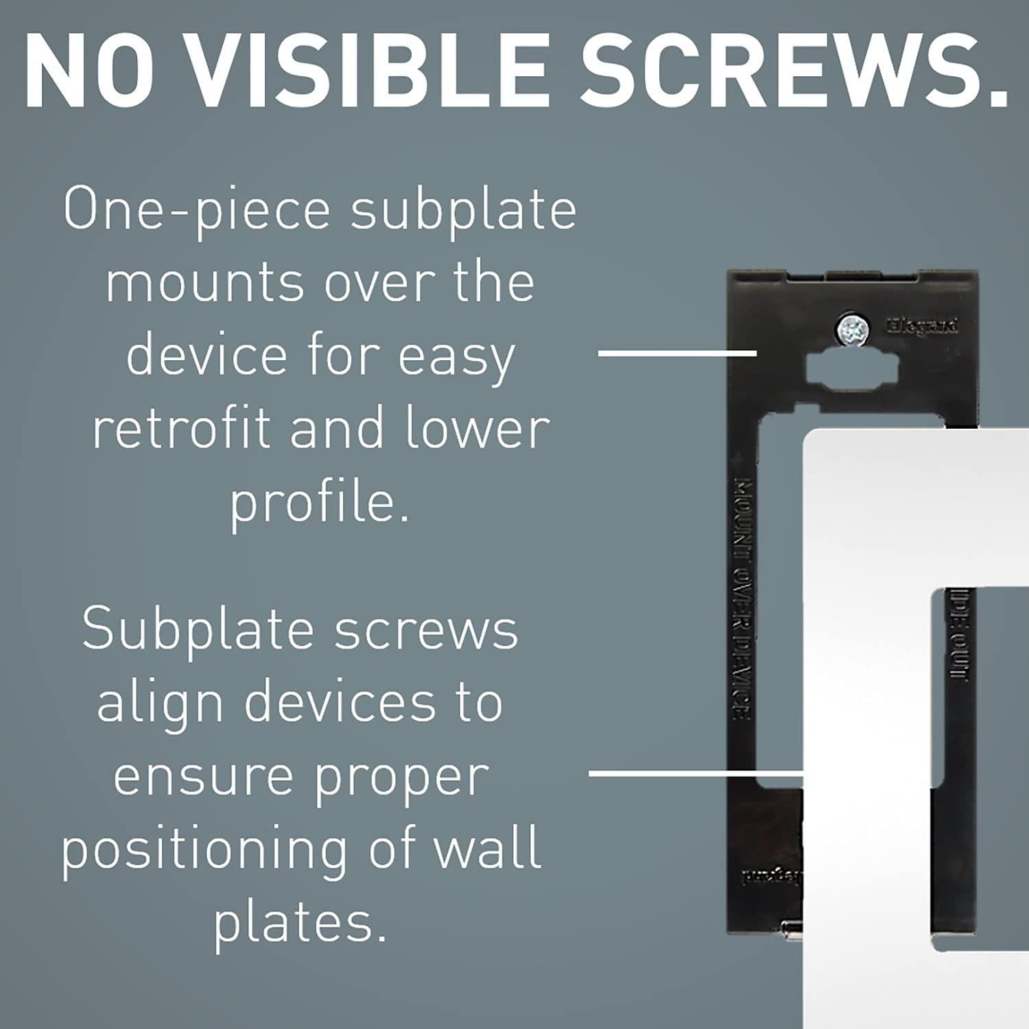 Interruptor Regulador de Luz Legrand Radiant 450W Blanco