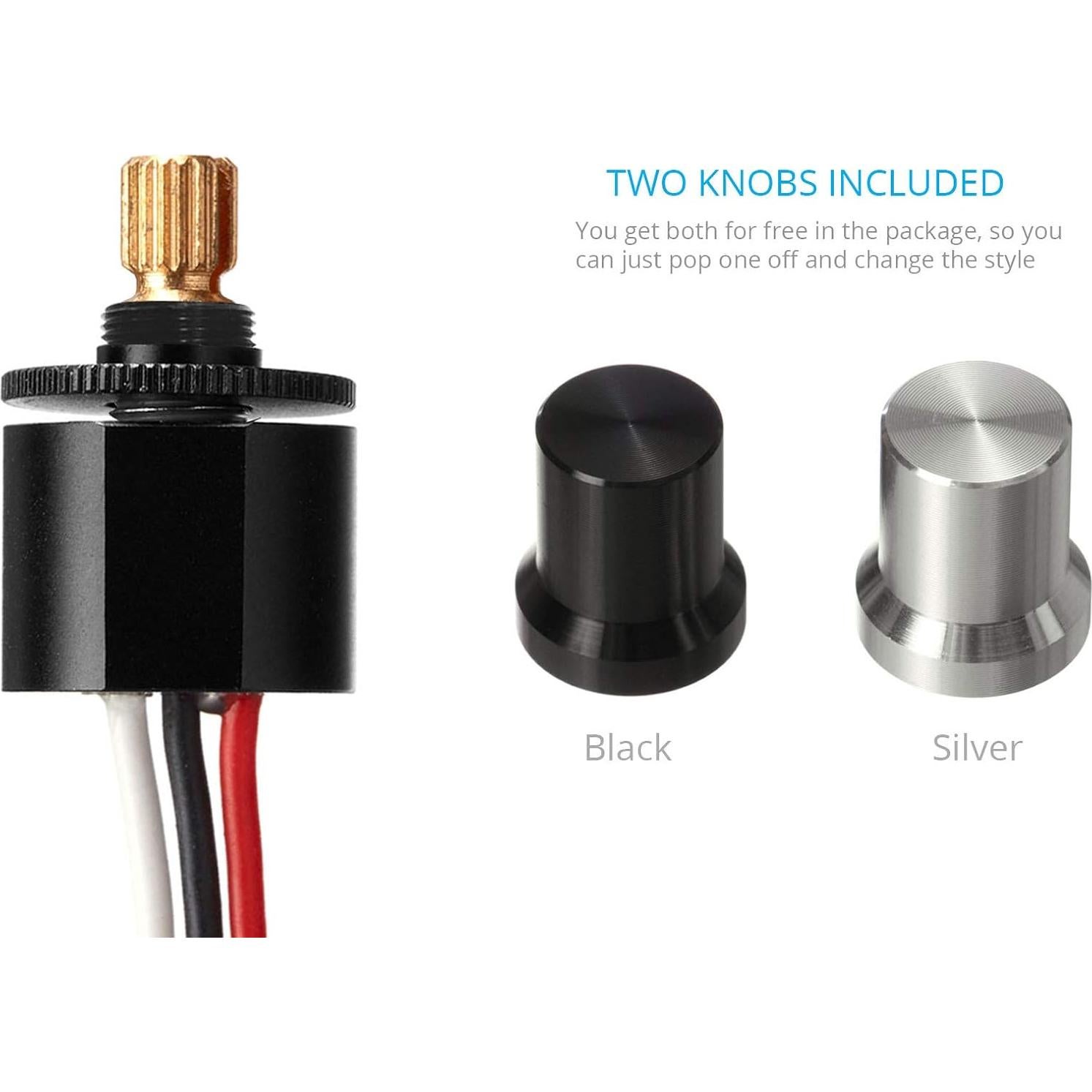 Perilla de Atenuador LED Mini Oznium 12-24V Impermeable