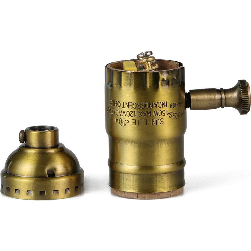 Portalámparas Vintage Edison Regulable COMYAN E26 150W