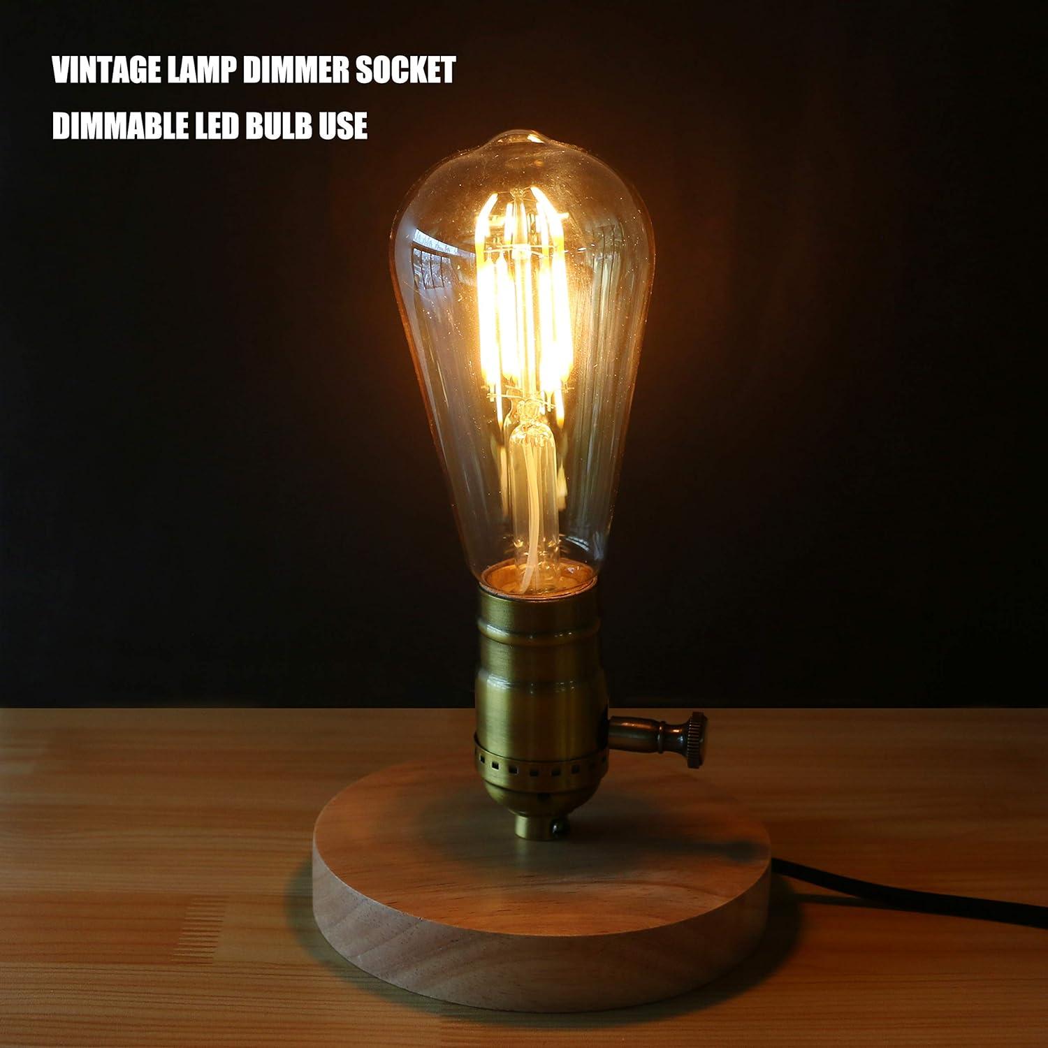 Portalámparas Vintage Edison Regulable COMYAN E26 150W