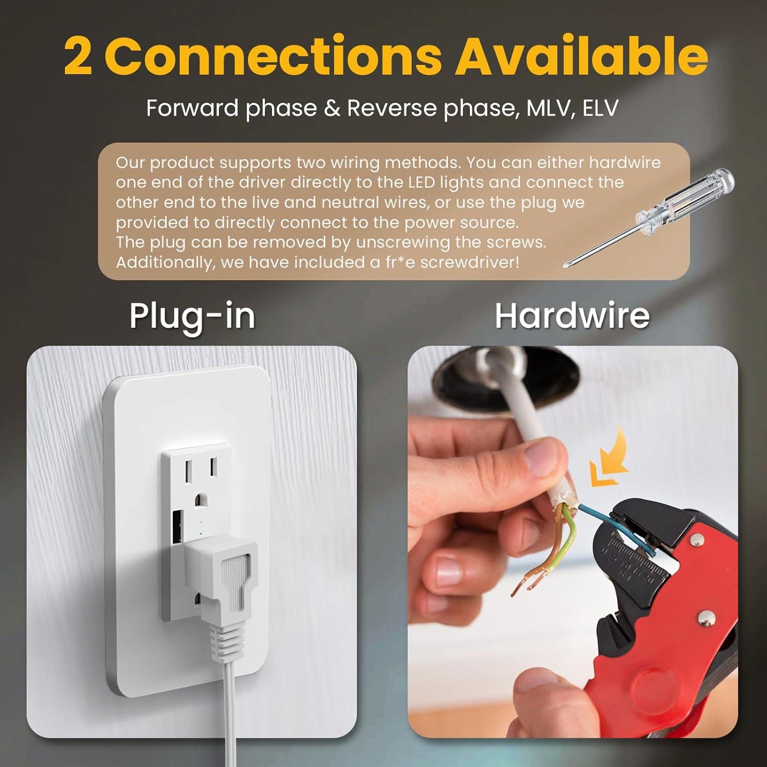 Controlador LED 12V 36W Electrosmart para Tiras de Luz