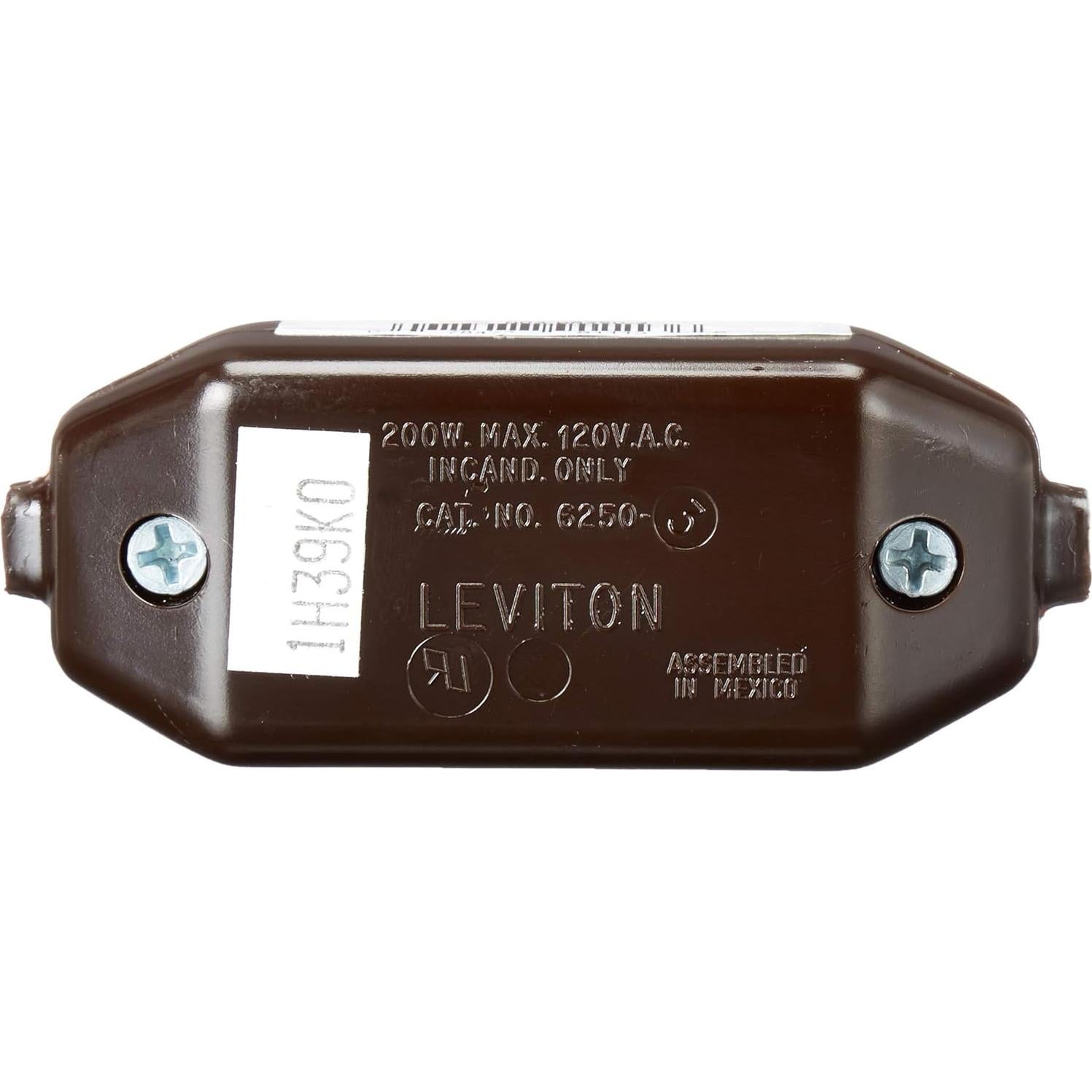 Atenuador de Cable de Lámpara Incandescente Leviton 200W