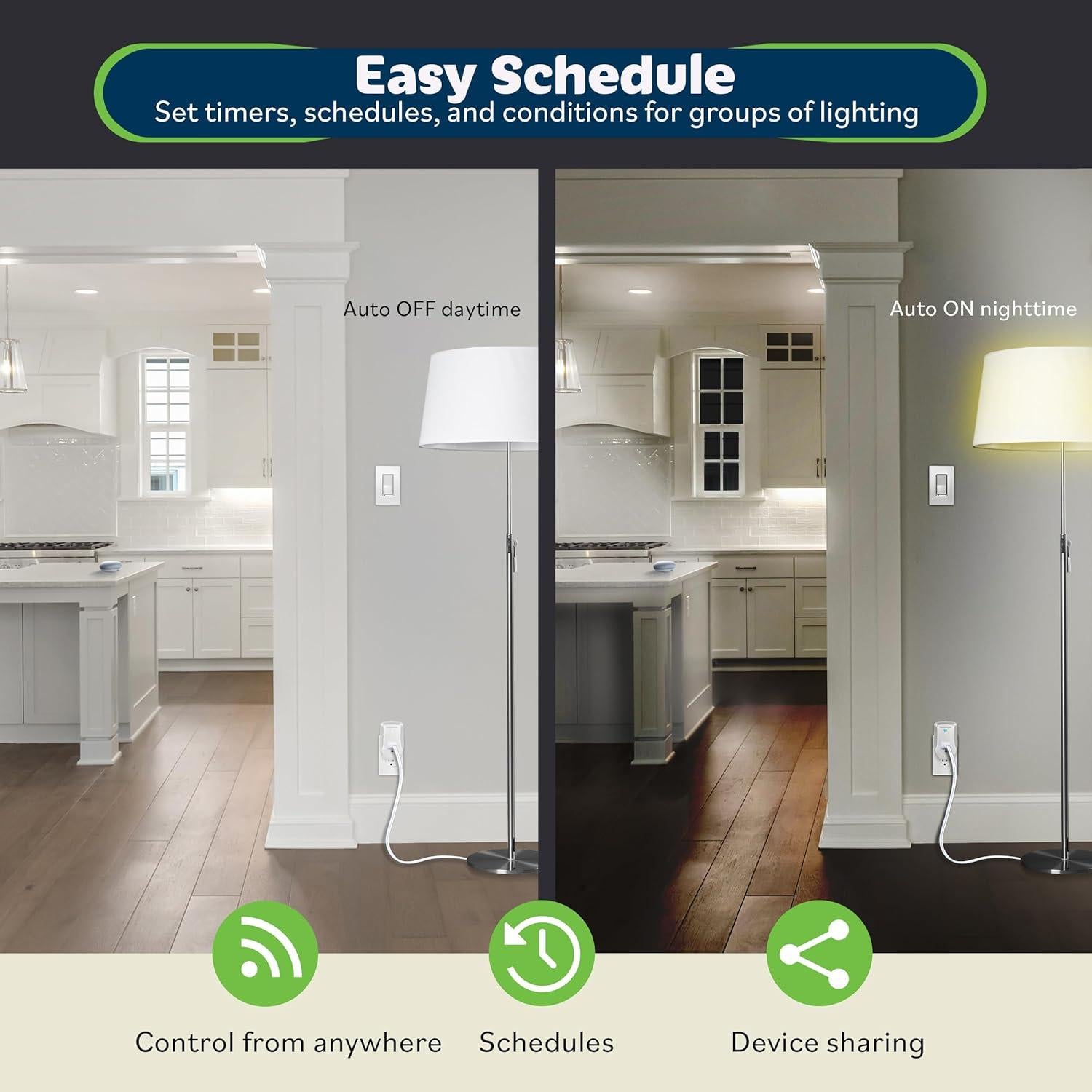 Interruptor Inteligente Wi-Fi TOPGREENER TGWF15S Blanco