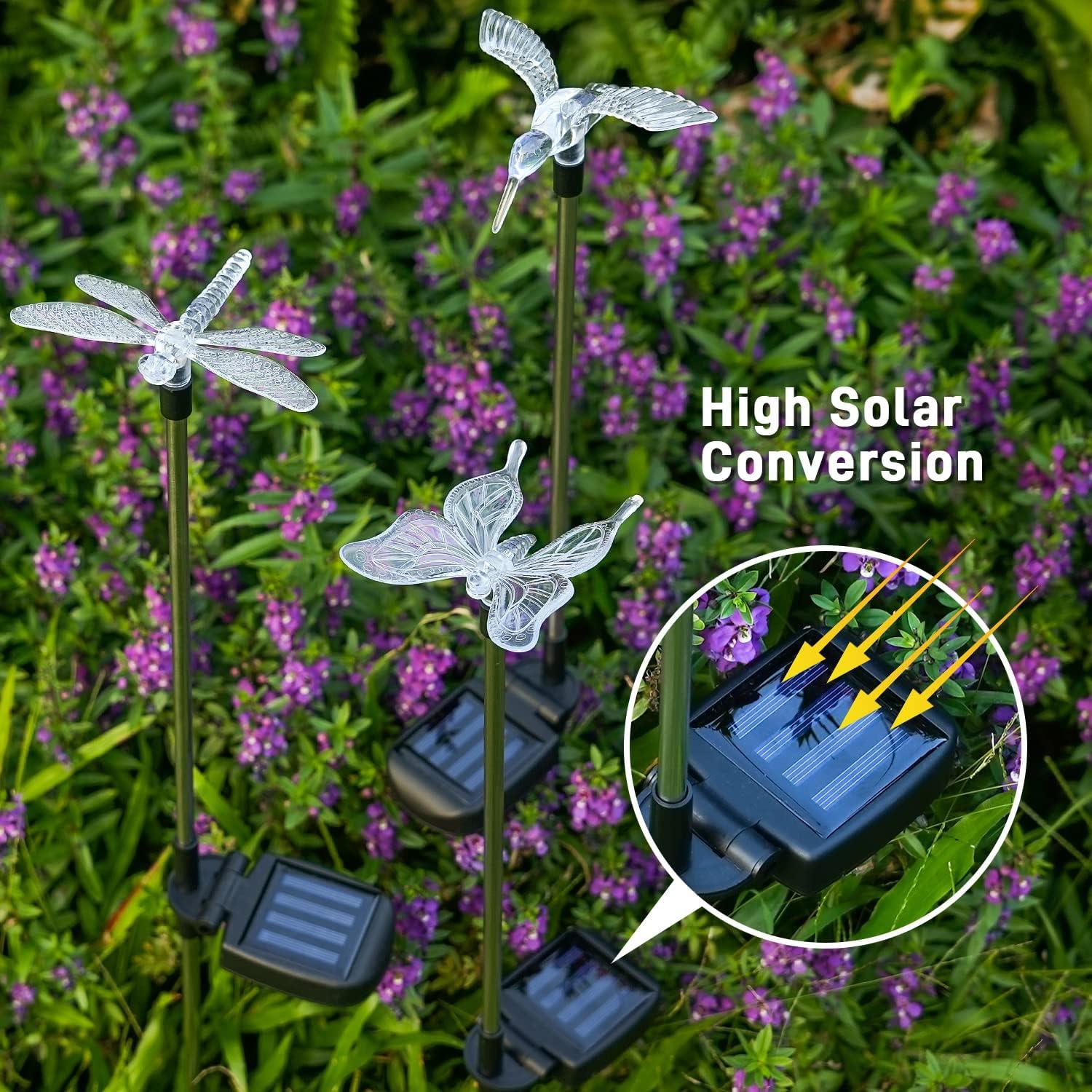 Luces de Jardín Solar OxyLED 6 Piezas LED Cambiante Color