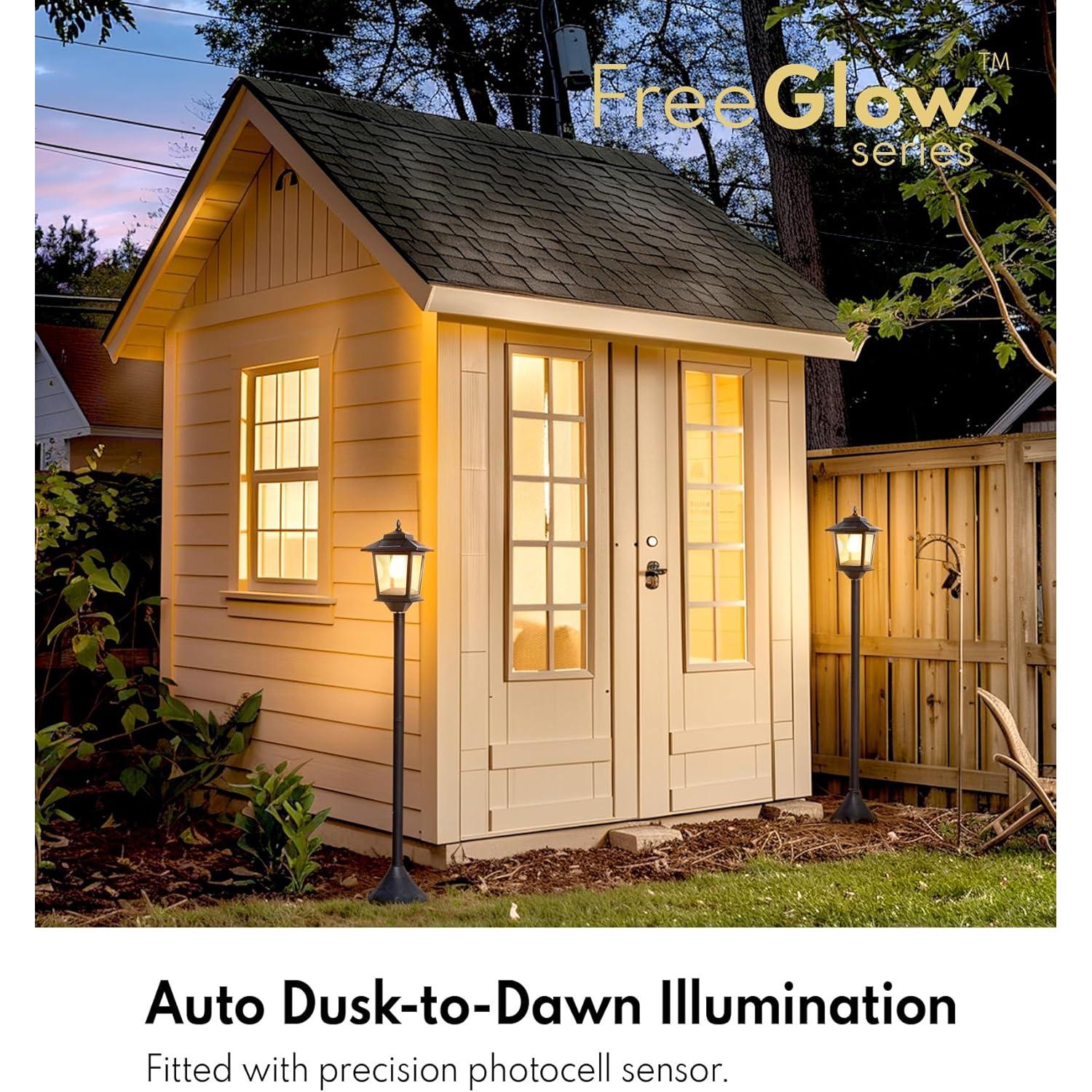 Lámpara Solar PASAMIC 63" (160 cm) 2Pack, Exterior IP44