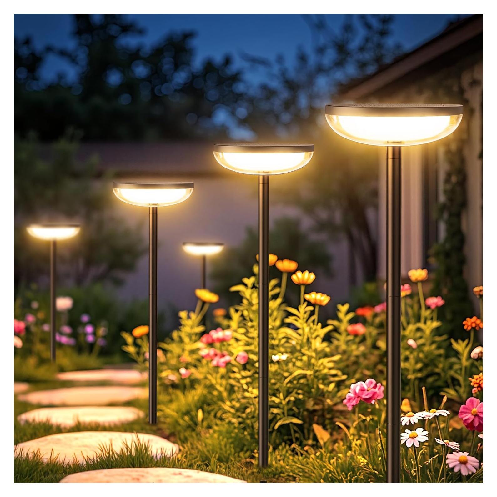 Luces de Camino Solares ELECLINK, Paquete de 6, 68.58 cm