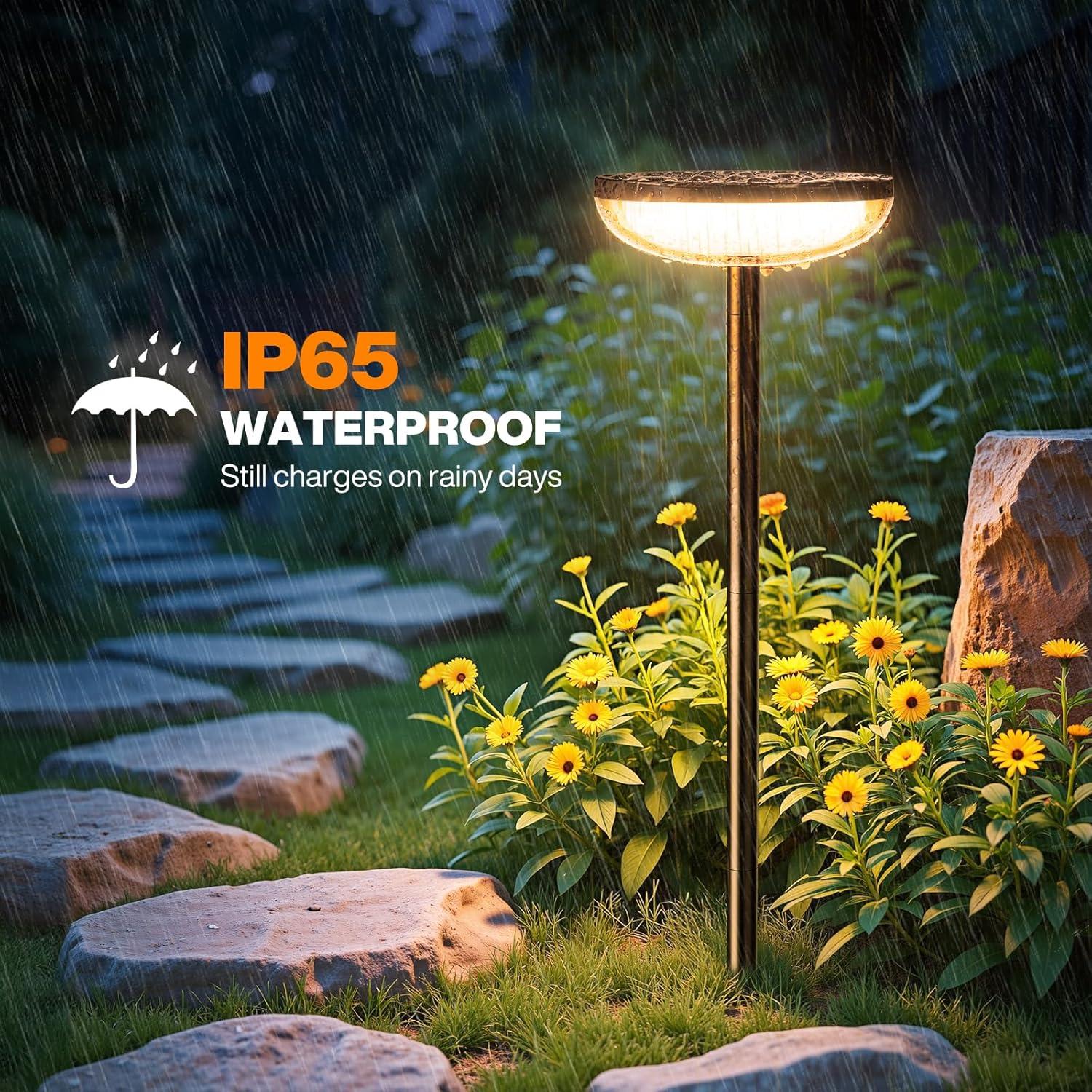 Luces de Camino Solares ELECLINK, Paquete de 6, 68.58 cm