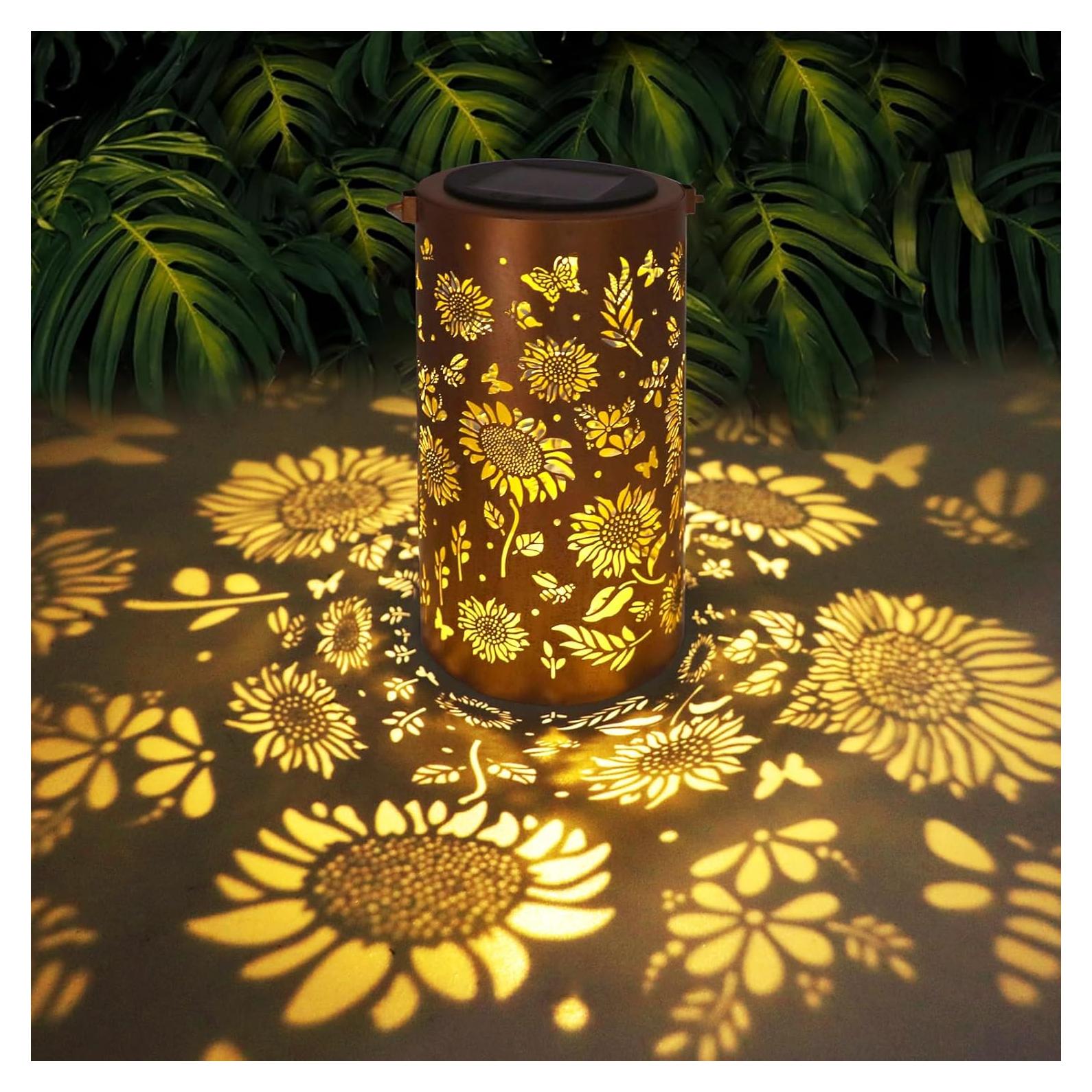 Linterna Solar Girasol Dealbeta DB100 Impermeable 18cm