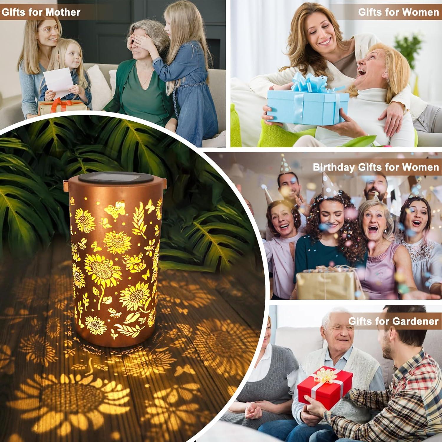 Linterna Solar Girasol Dealbeta DB100 Impermeable 18cm