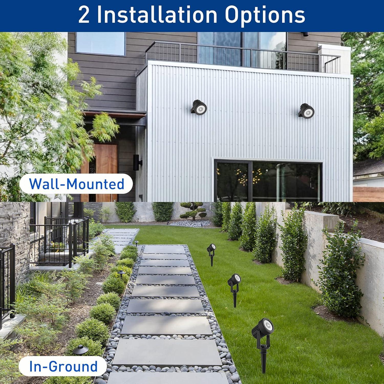 Luces de Jardín Solares T-SUNUS 2 Paquete IP65 6000K