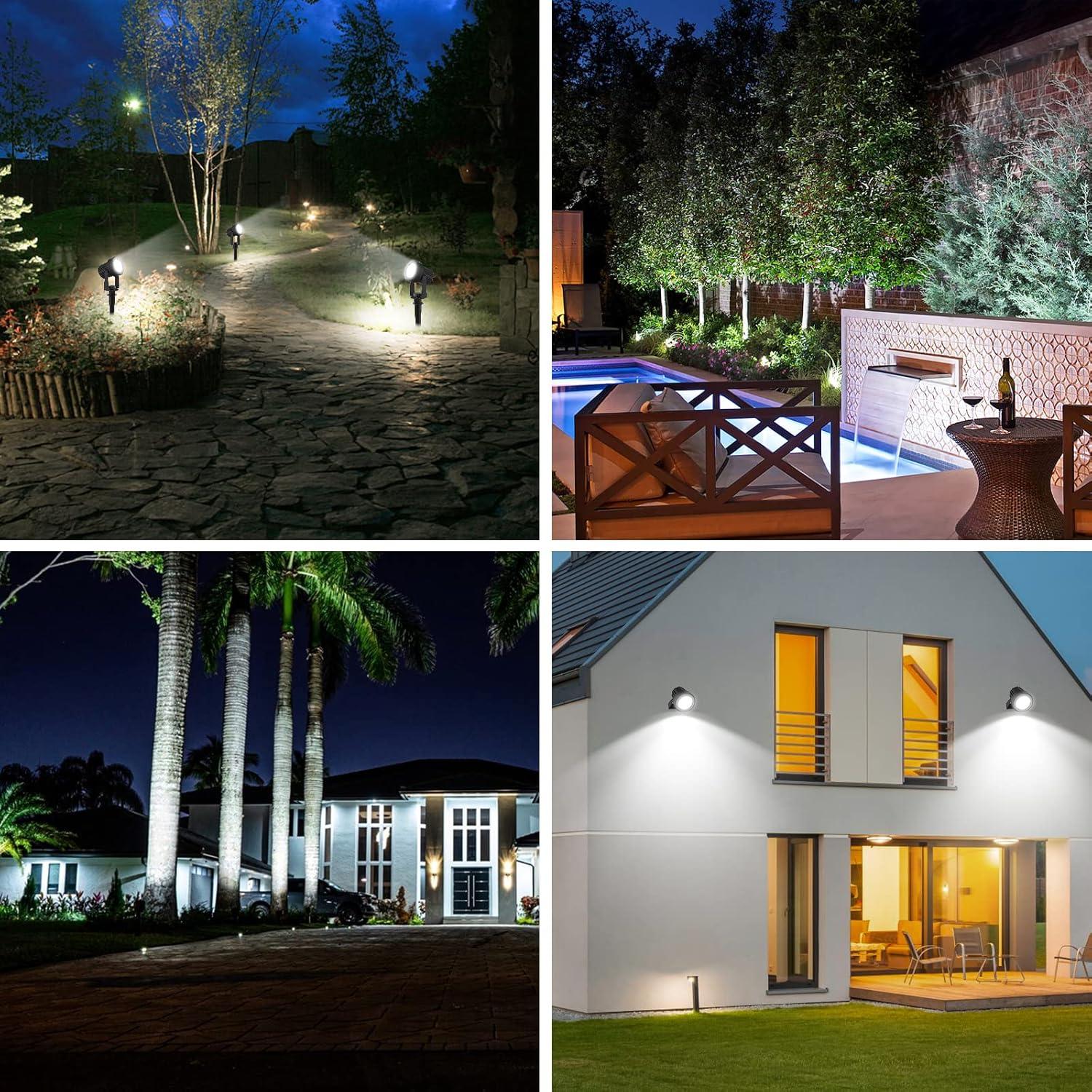 Luces de Jardín Solares T-SUNUS 2 Paquete IP65 6000K