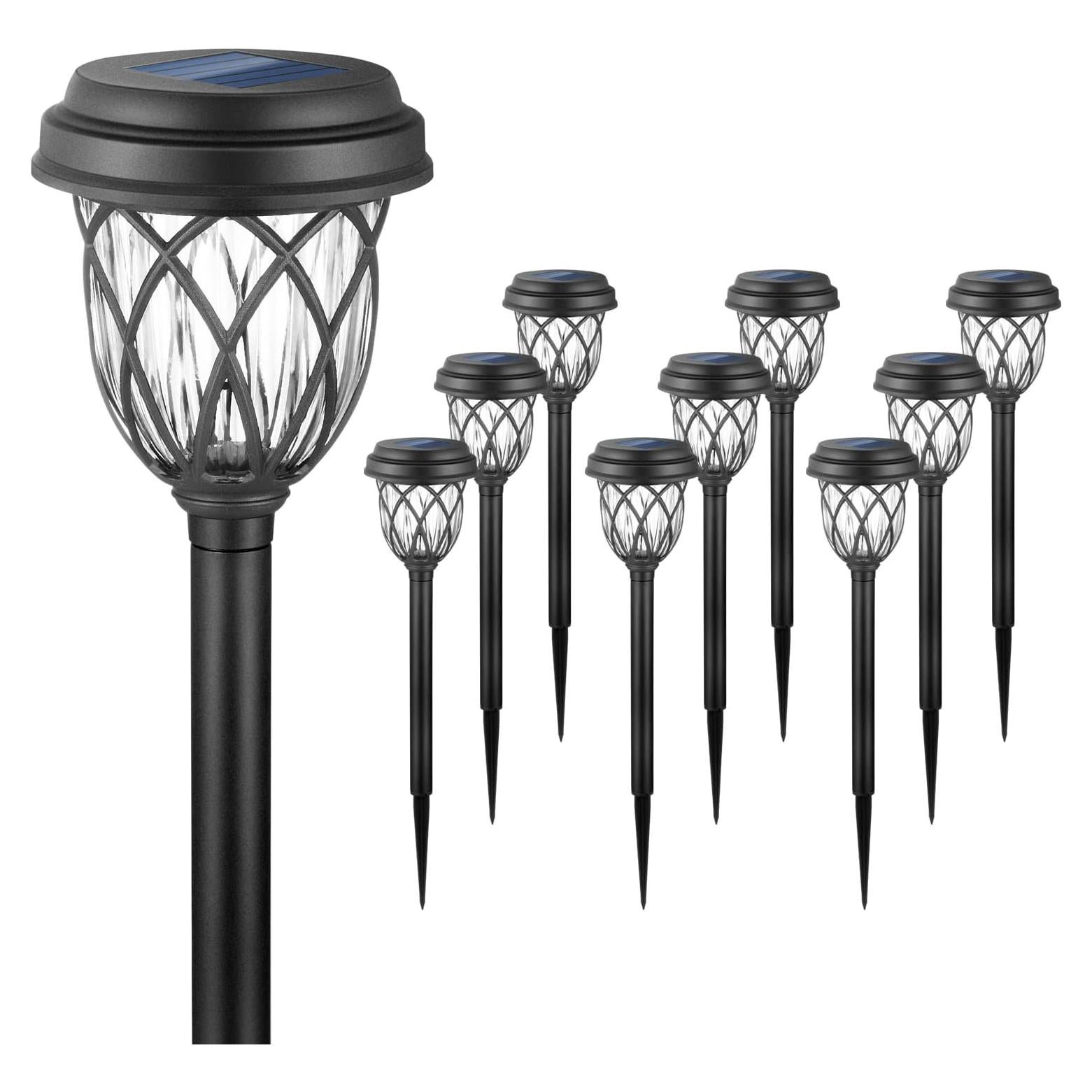 Luces Solares para Jardín EXCMARK - Paquete de 10 Unidades