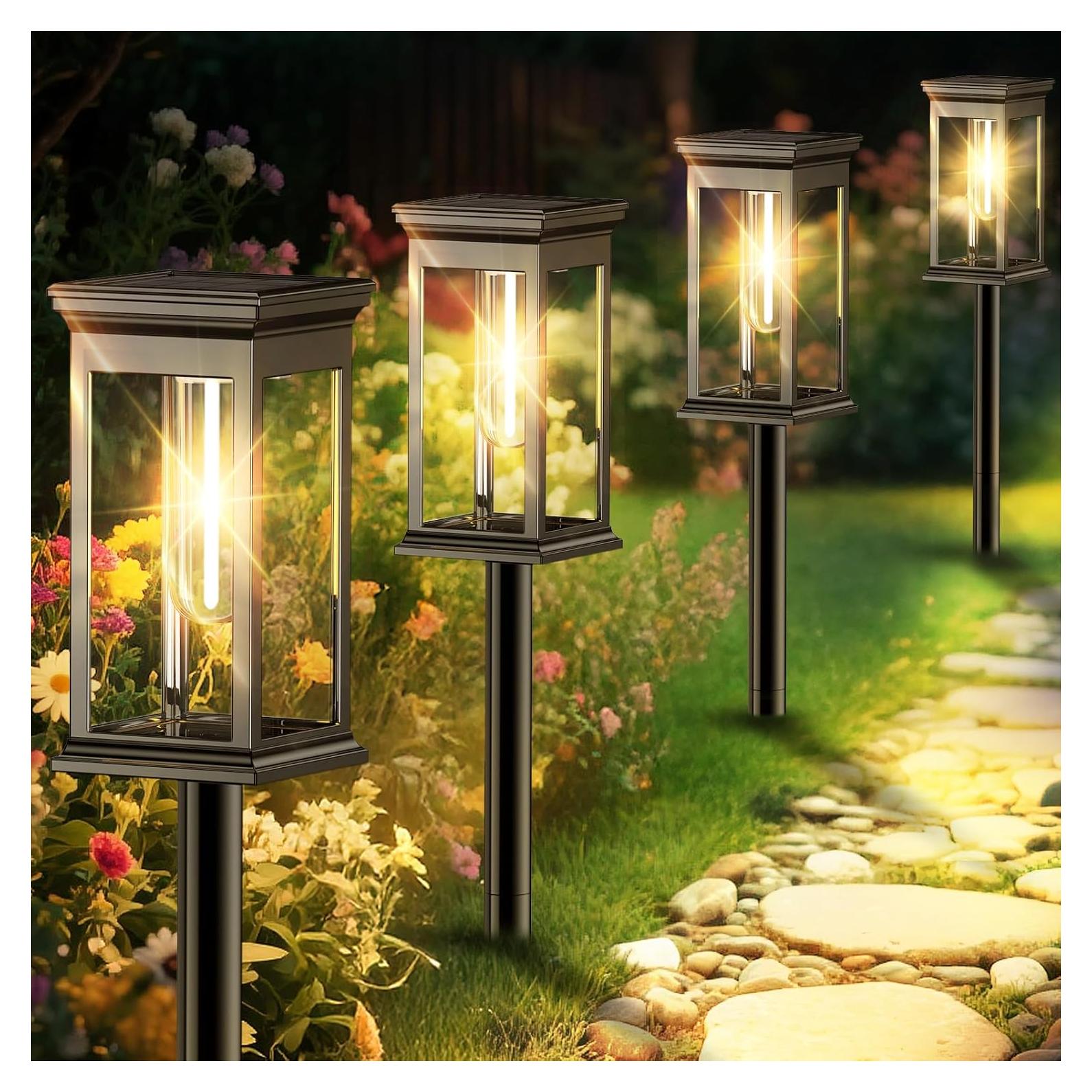 Luces de Camino Solares Niows SPL-01A IP65 - Paquete de 8