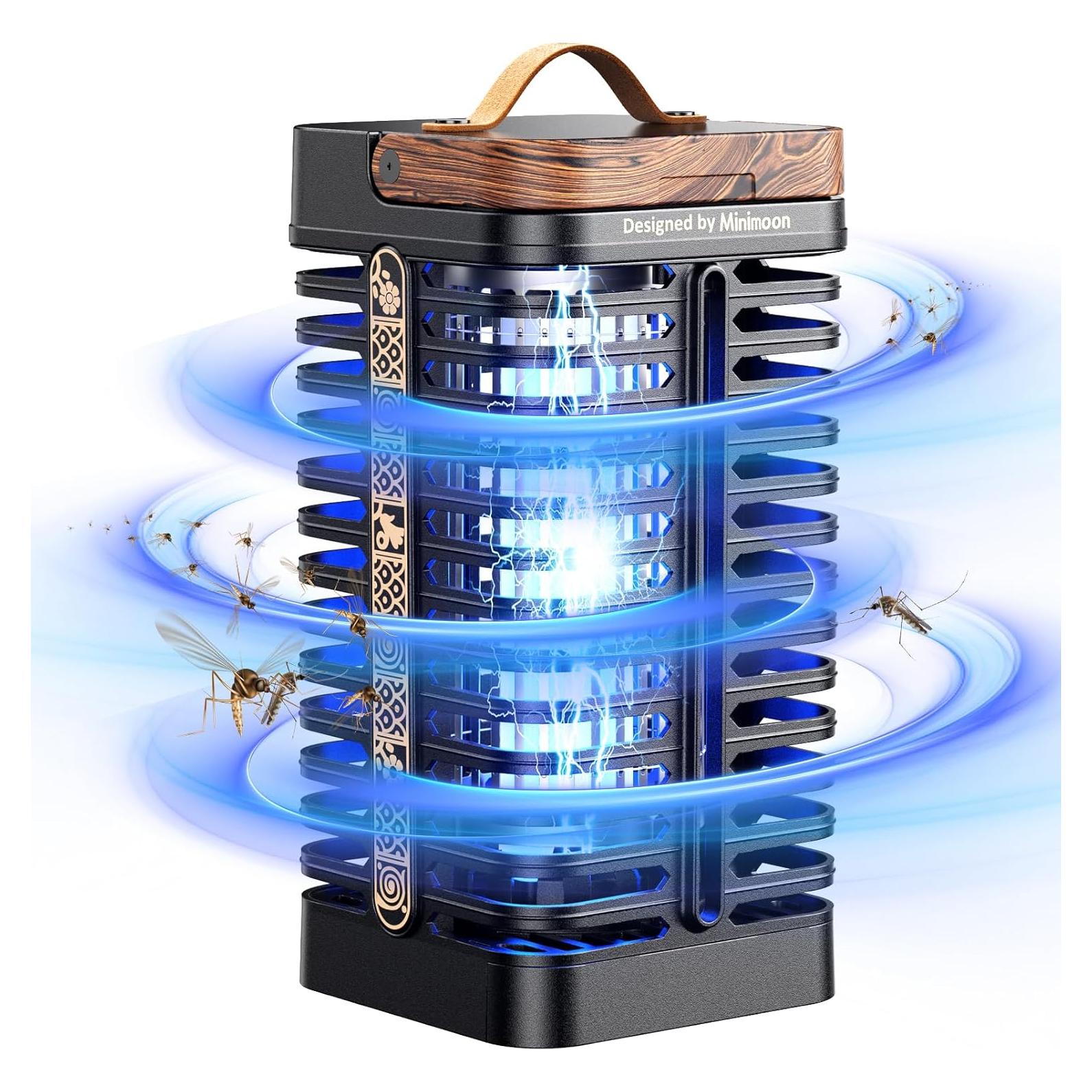 Zapper de Insectos Minimoon HK-8 4200V 15W para Exterior