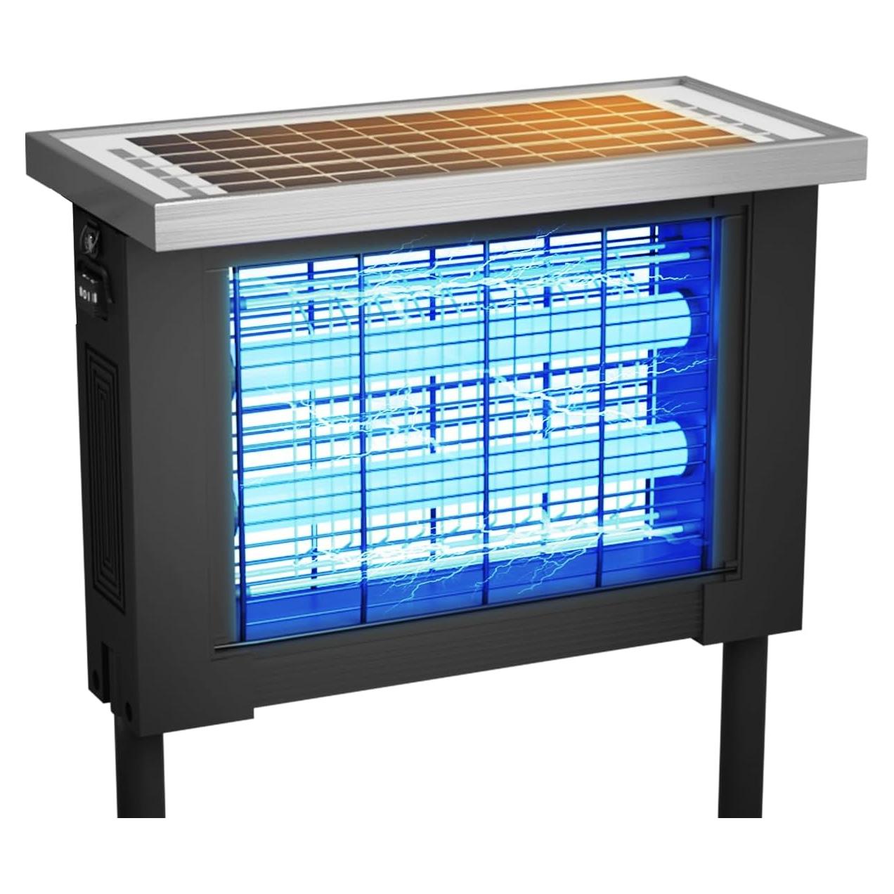 Zapper de Insectos Solar ZETAWALE IPX4 para Jardín 195 m²