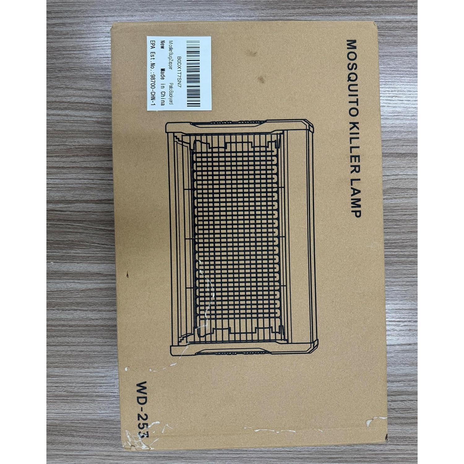 Zapper Eléctrico Mosiller 3000V para Insectos - Interior