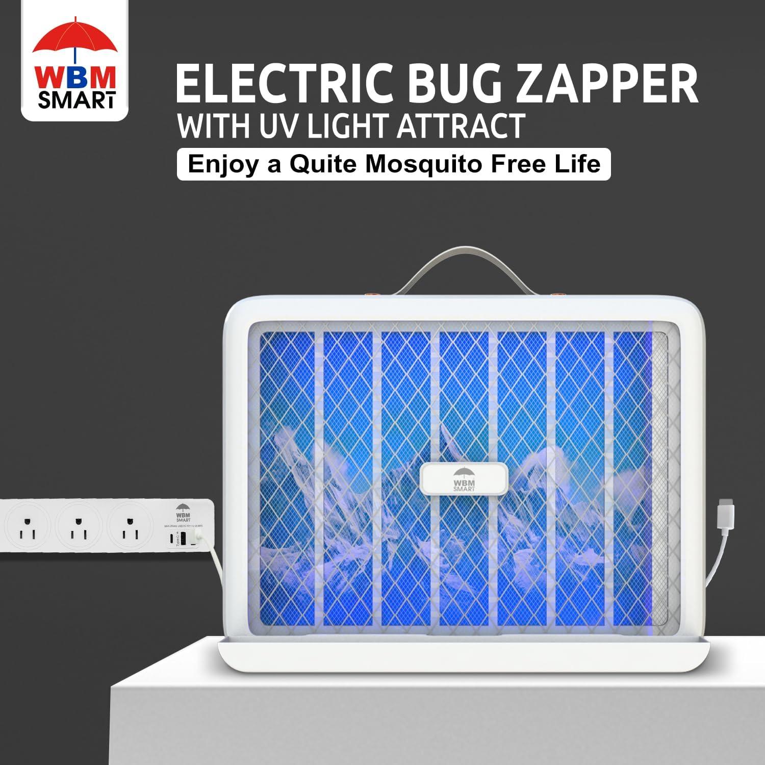Zapper Eléctrico WBM Inteligente para Insectos 30cm 3.5W