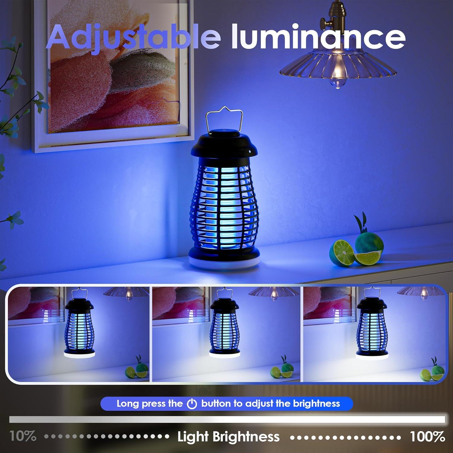 Trampa para Mosquitos SHENZHEN SOER WH-B98 Recargable IP67